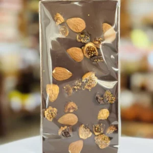 Chocolate Con Leche Higo Y Almendras