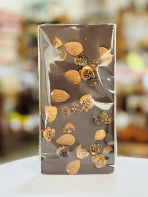 Chocolate Con Leche Higo Y Almendras