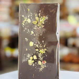 Chocolate Con Leche Y Pistachos