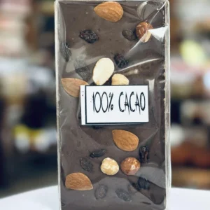 Chocolate Negro Con Almendras Y Pasas