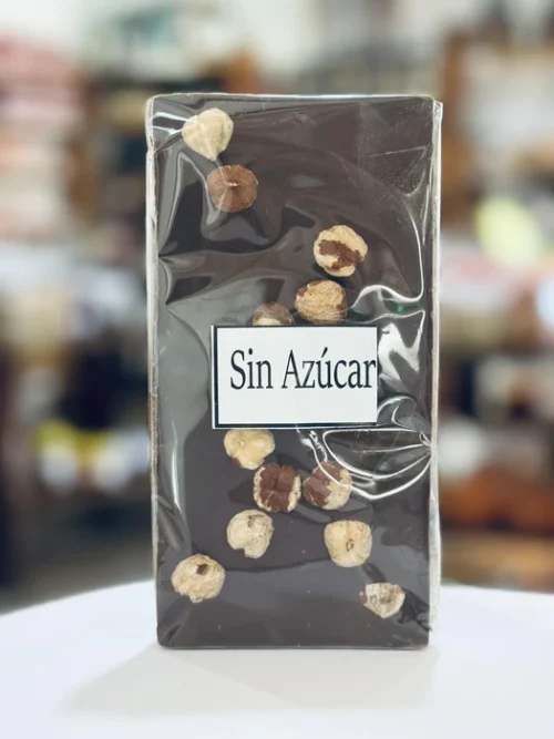 Chocolate Sin Azucar Con Avellanas