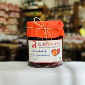 Mermelada de ciruela con arándanos