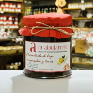 Mermelada de higo con jengibre y limón