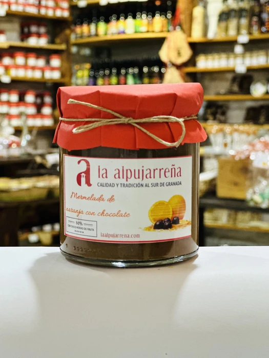 Mermelada de naranja con chocolate