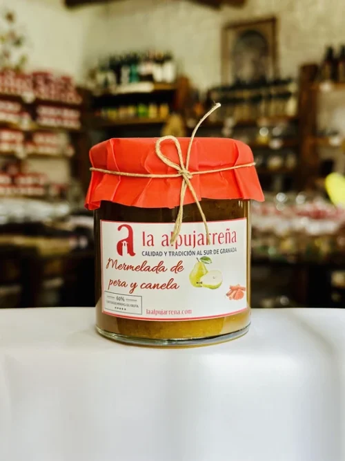 Mermelada de pera y chocolate