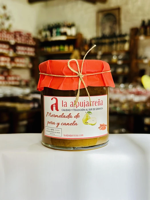 Mermelada de pera y chocolate