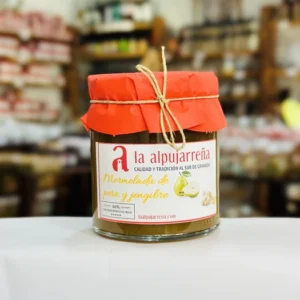 Mermelada de pera y jengibre