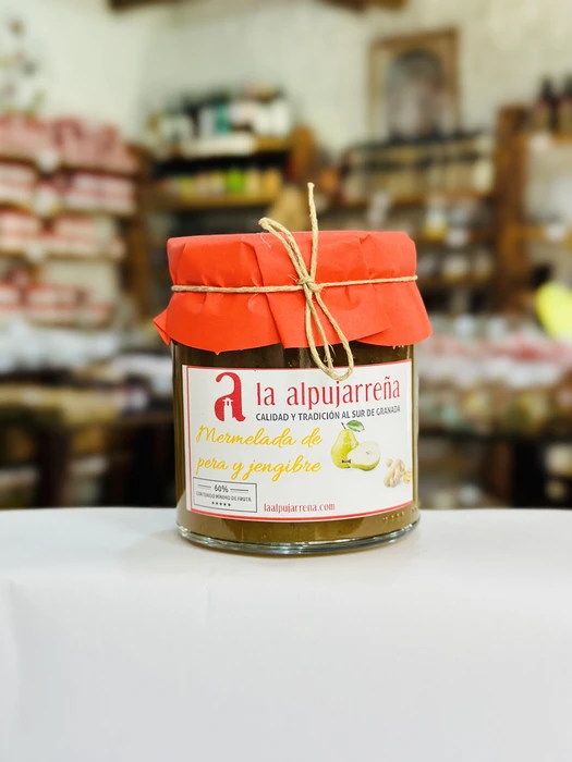 Mermelada de pera y jengibre