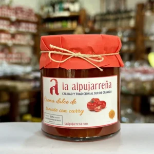 Mermelada de tomate con curry
