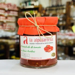 Mermelada de tomate con finas hierbas