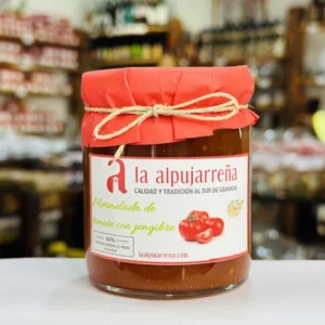 Mermelada de tomate con jengibre