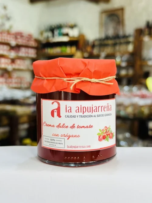 Mermelada de tomate con orégano