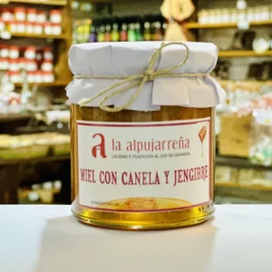 Miel con Canela y Jengibre