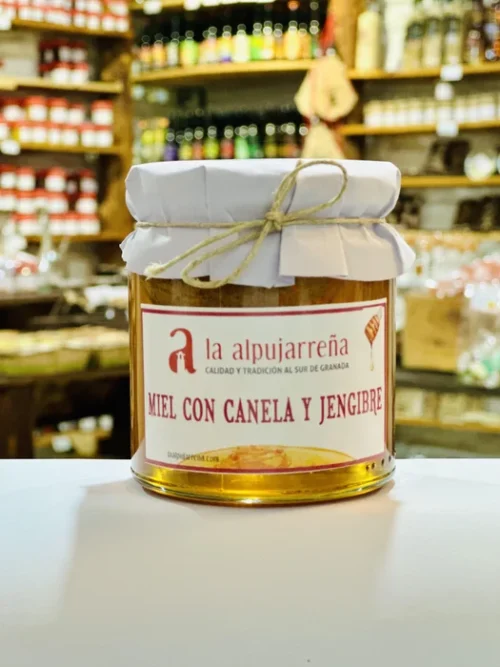 Miel con Canela y Jengibre
